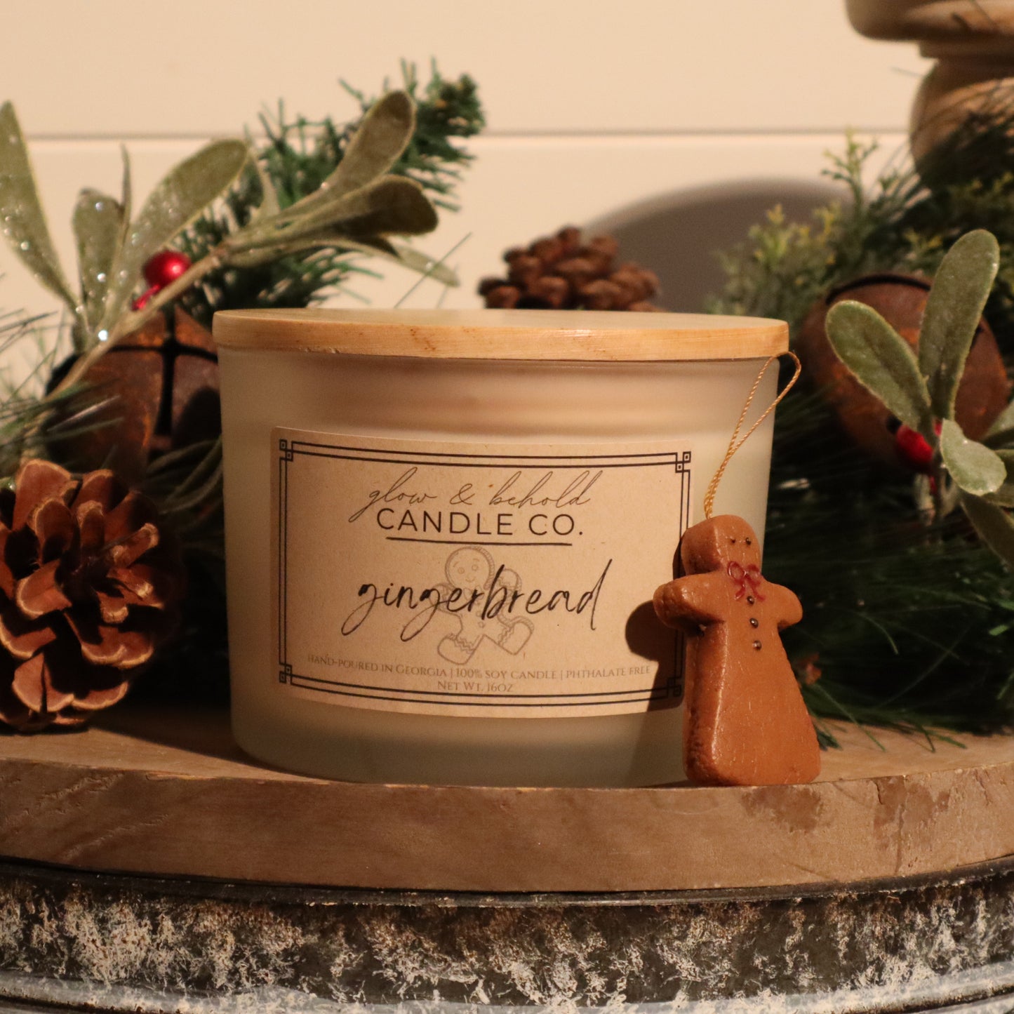 Gingerbread Candle
